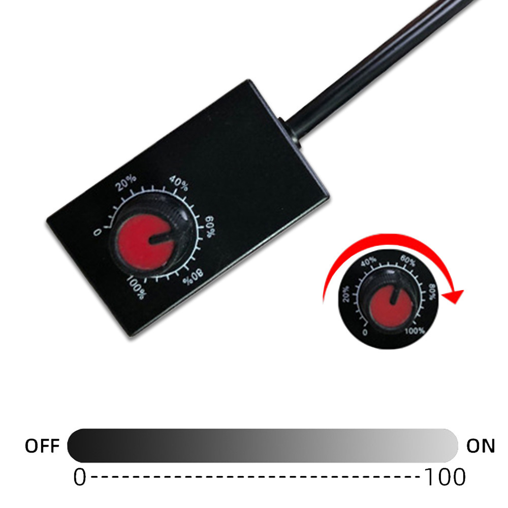 DC 0/1-10V Rotary Knob Dimmer Controller Mini Switch ON OFF 1-10V PWM Dimming Control 0-10V Dimmer for Dimmable LED Driver