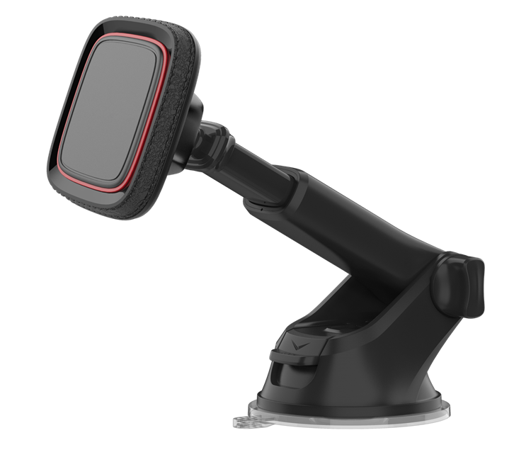 Car Phone Mount Easy Clamp, Ultimate Hands-Free Phone Holder for Car Dashboard Air Vent Windshield, Super Suction Cup