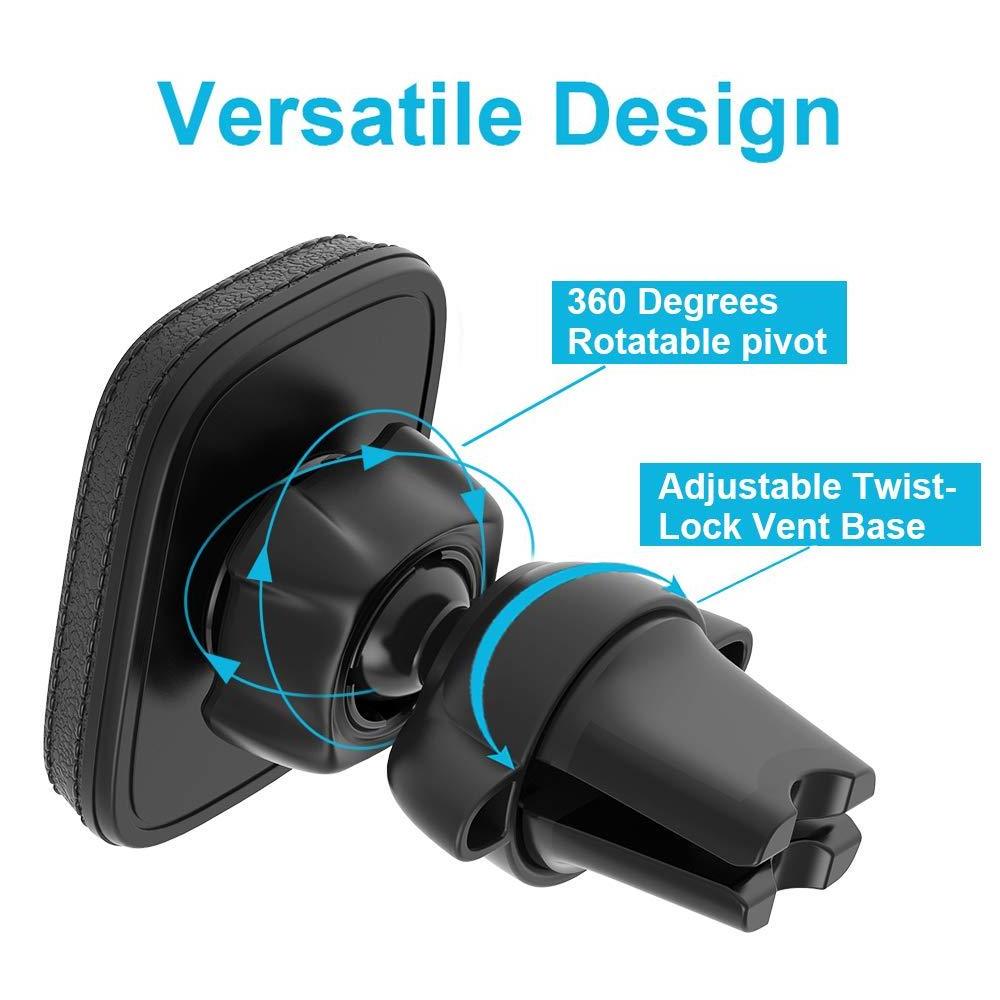 Universal mini 360 degree air vent magnetic car mount holder mobile phone car holder