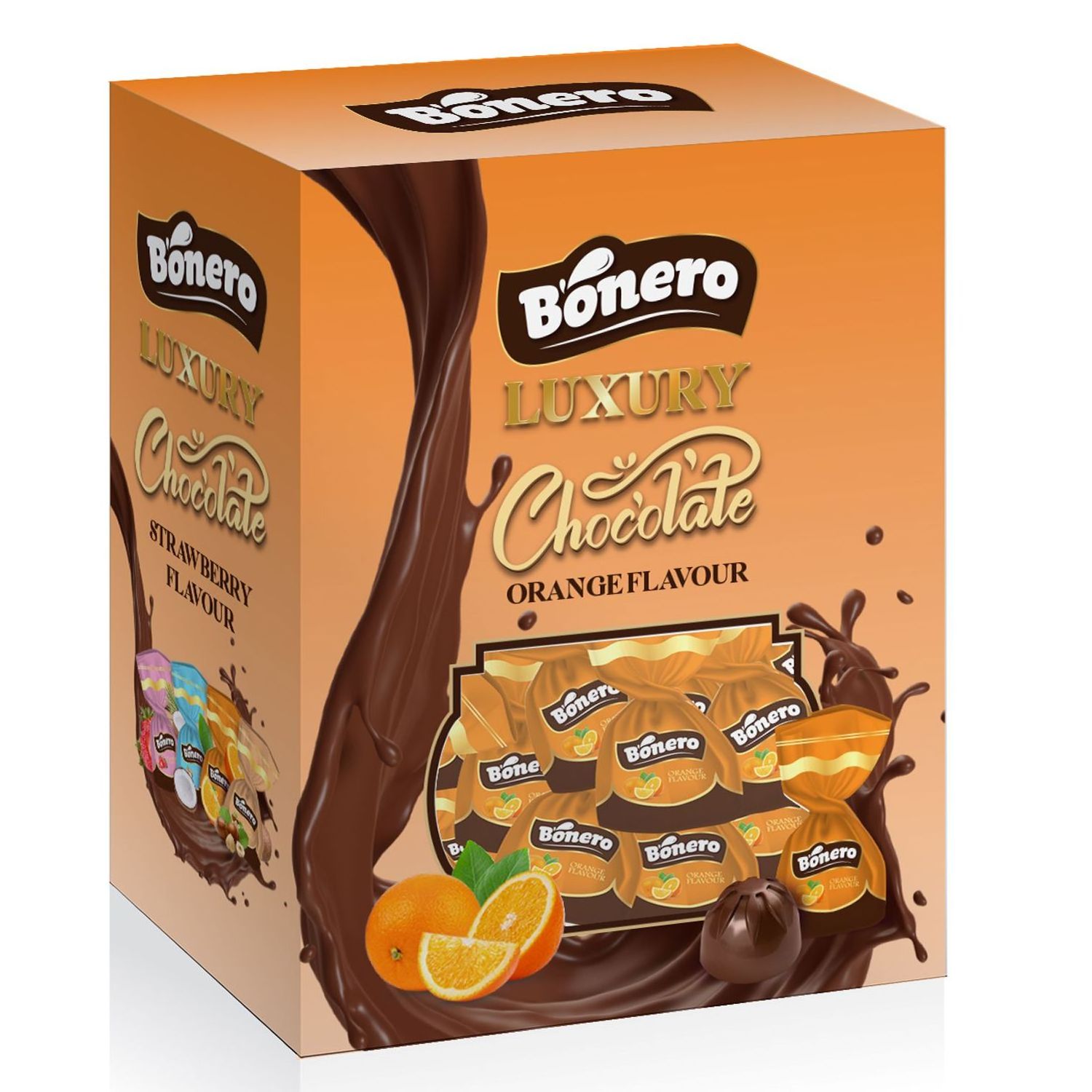 Sweet Chocolate Box Cacoa Box single twist chocolate  Manufacturer in Turkey