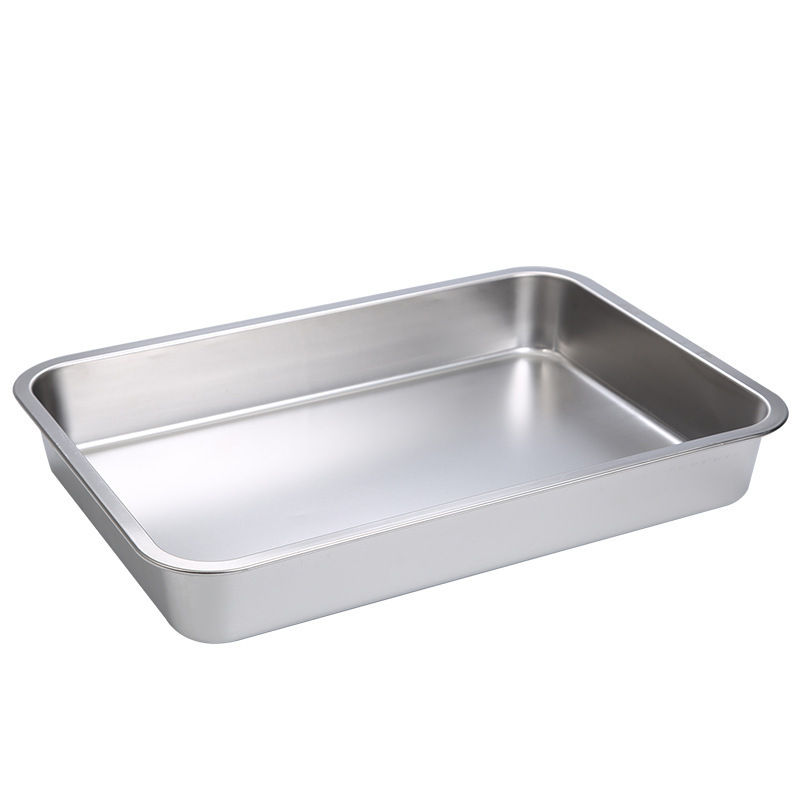 stainless steel baking tray 600 x 400 oven tray trolley 18 x 26 baking pan