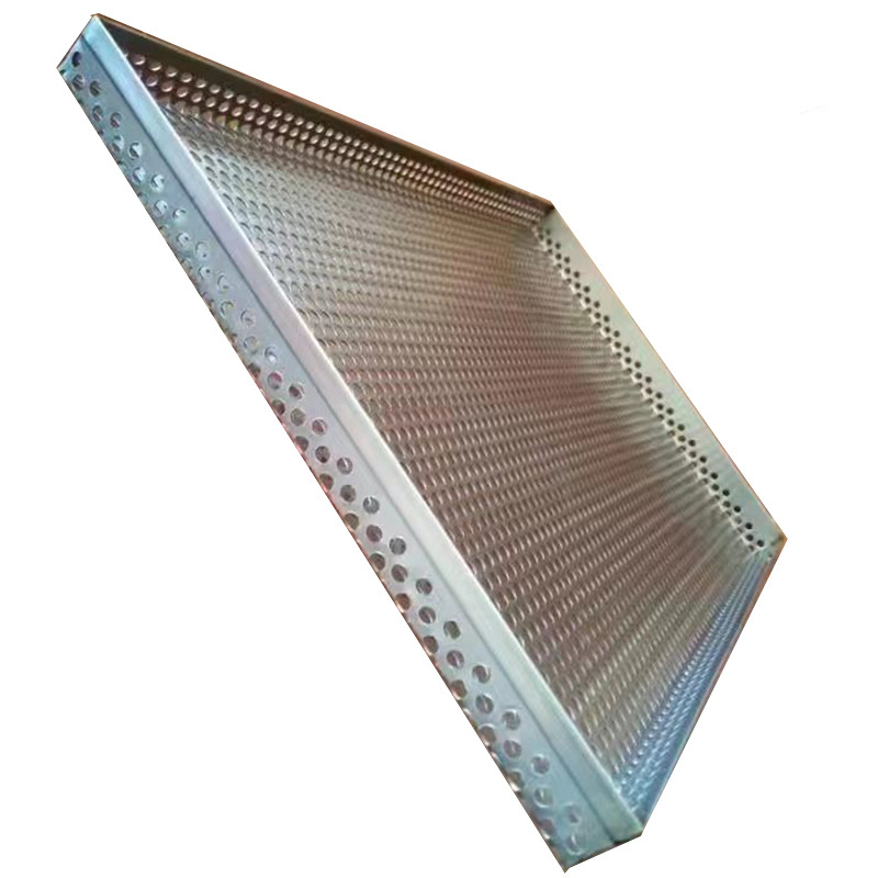 stainless steel  baking perforated tray baking tray with hole