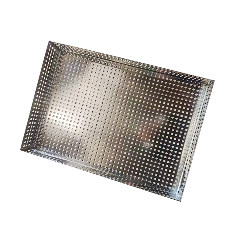 stainless steel  baking perforated tray baking tray with hole