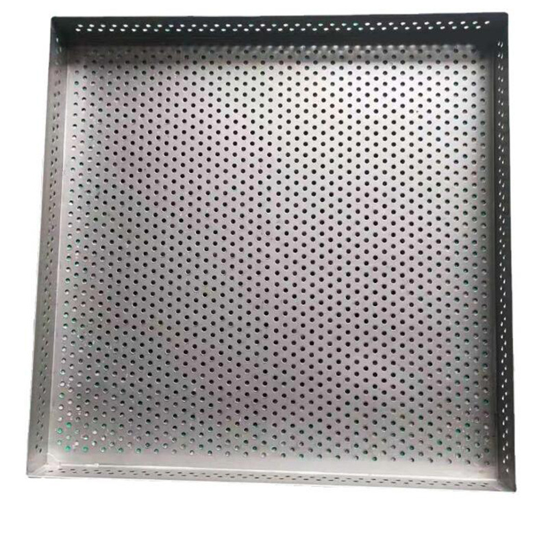 stainless steel  baking perforated tray baking tray with hole