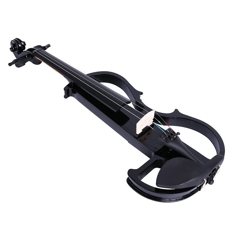 Violin kit Basswood body electric violin student violin from China