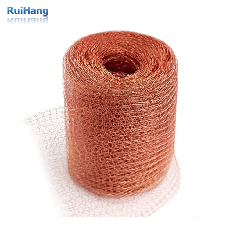 0.5-30M Pure Copper Mesh Knitted Soffit Mesh Rat Rodent Slug & snail Control