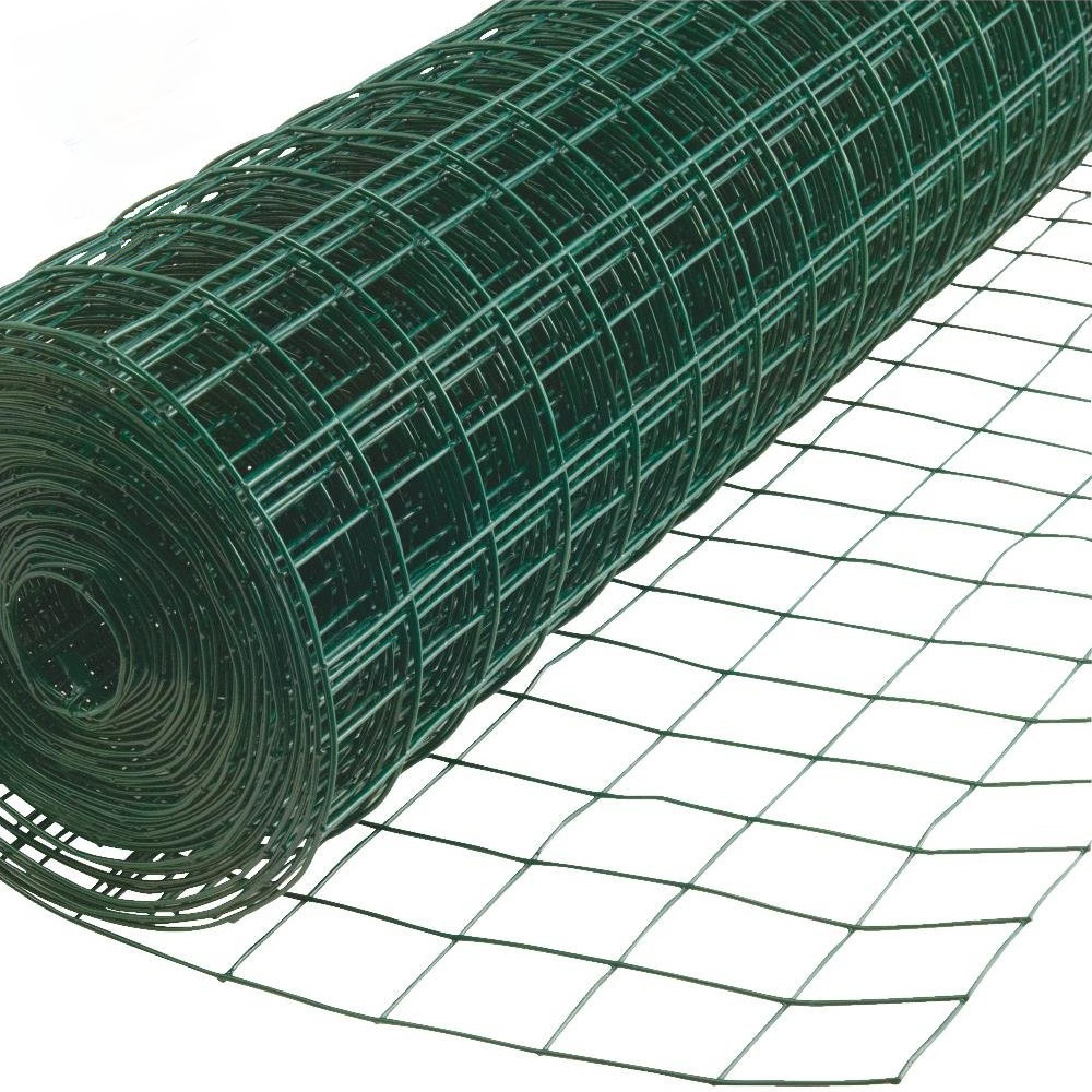 Manufacturer pvc coated crab trap galvanized fencing wire 16 gauge mesh rolls