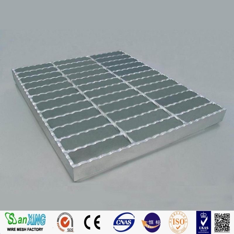 Factory supply high quality metal building materials hot dipped galvanized floor steel grating catwalk steel grating price