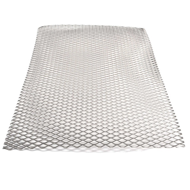 high security aluminium expanded mesh/ diamond hole expanded metal mesh Galvanized fine  Expanded Metal Mesh