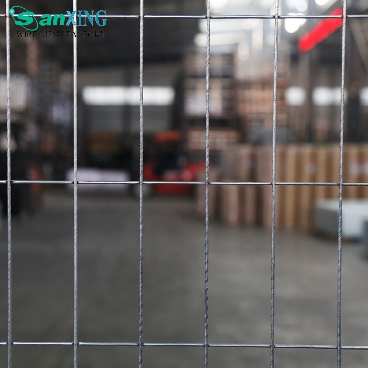 4x4 galvanized steel wire mesh panels galvanized rigid wire mesh panel for dog kennel and chicken fly pen