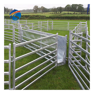 waterproof galvanized sheep hurdles fence powder coated livestock corral fence sustainable sheep yard fence