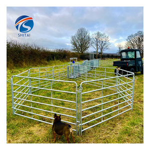 high quality portable sheep hurdles galvanized livestock goat sheep yard fence panels sheep fence for farm filed