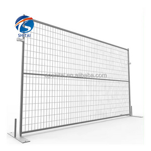 customized construction galvanized temporary fence removable canada temporary fence panels for outdoor event