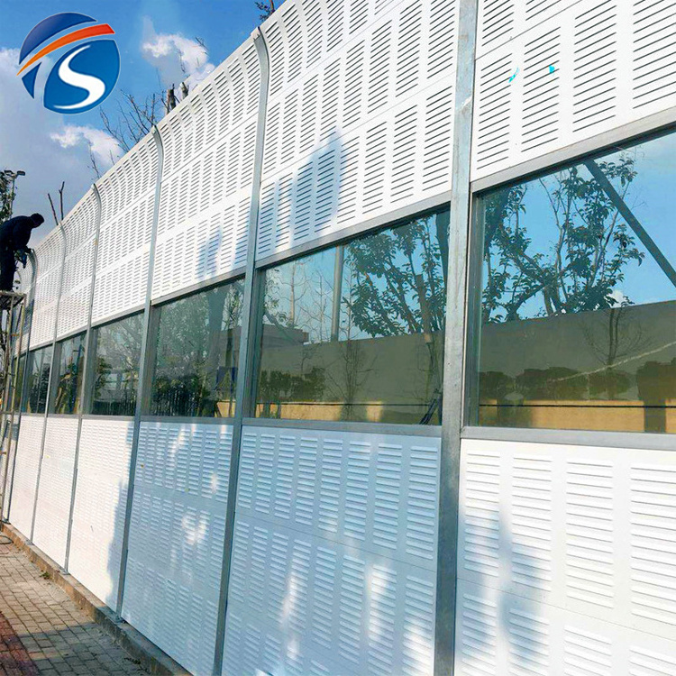 Good price Outdoor Sound Barrier Fence Noise Barrier Panels for Highway Road