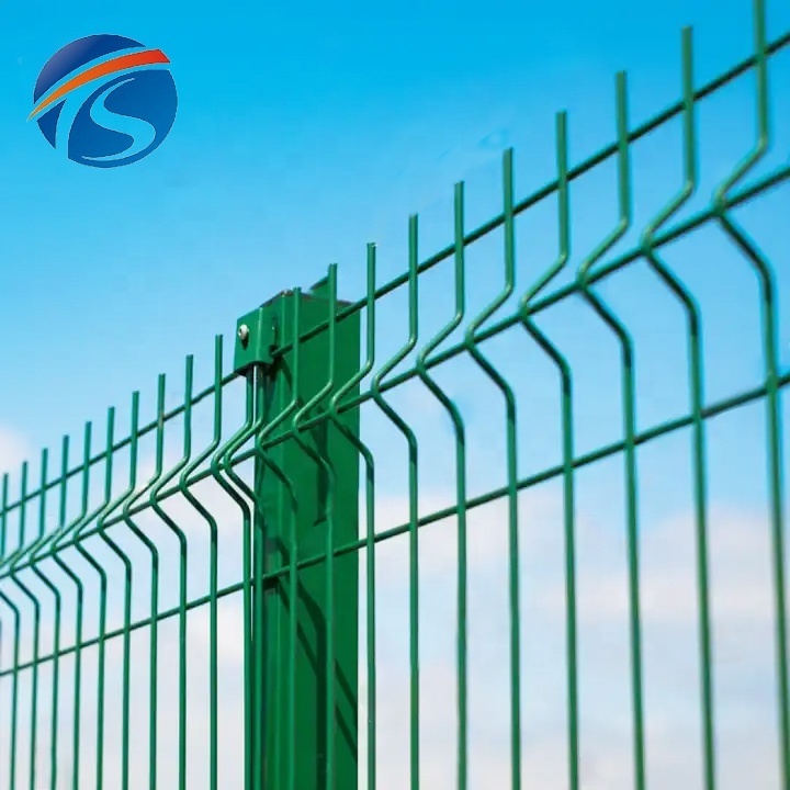 iron wire mesh fence high quality pvc coated 3d wire mesh fence and gates for houses