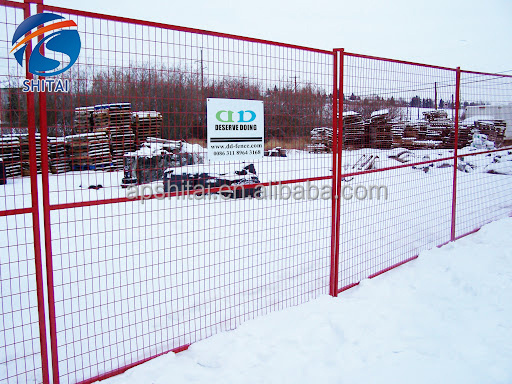 customized construction galvanized temporary fence removable canada temporary fence panels for outdoor event