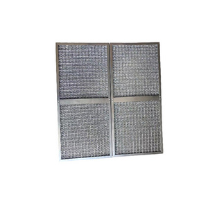 Custom multi-layer stainless steel metal mesh plate oil fume oil mist dustproof air filter