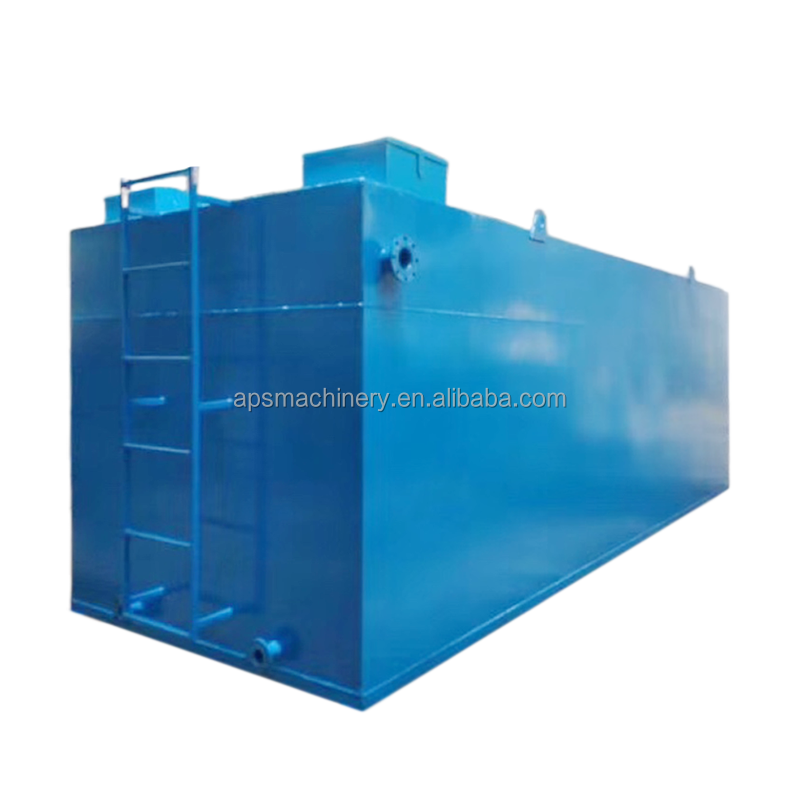 integrated waste water treatment machine Carbon steel waste water tank for water treatment machinery wastewater treatment plant