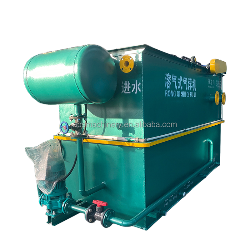 daf system dissolved air flotation machine for wastewater treatment DAF flotation solid liquid separator Oil water separator