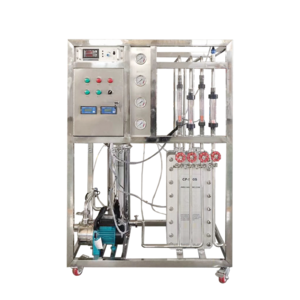 edi electrodeionization unit Double pass RO EDI ultrapure water machine water treatment for Dialysis Power Cosmetics Electronics