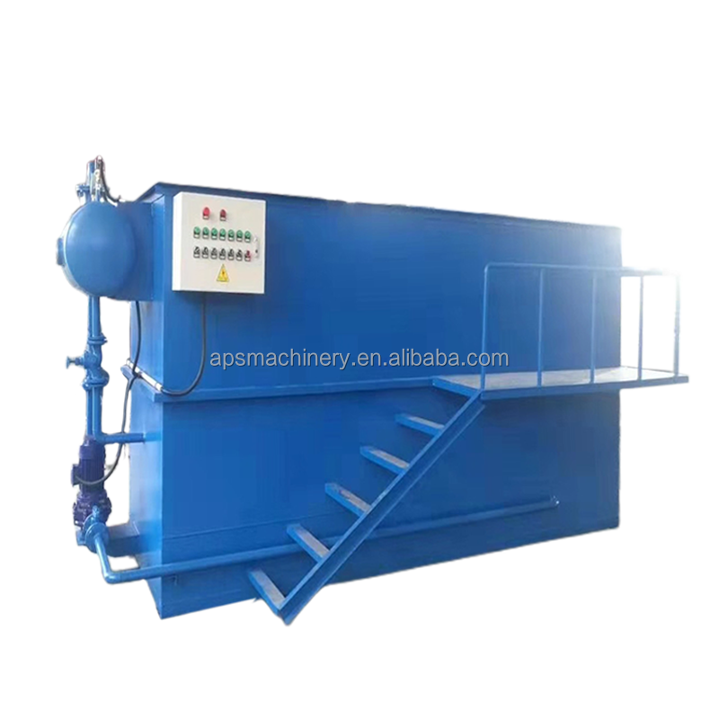 daf system dissolved air flotation machine for wastewater treatment DAF flotation solid liquid separator Oil water separator