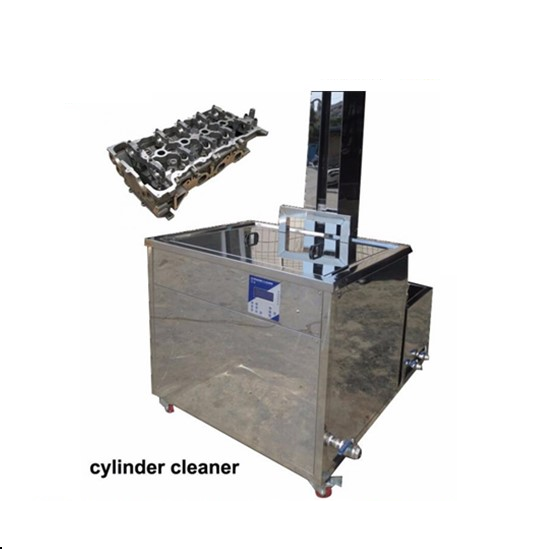 CE Engine Block Carburetor Industrial Ultrasonic Cleaner with Oil filter system+Lifting equipment