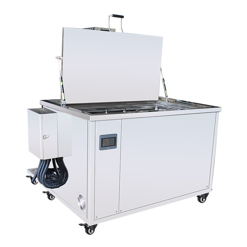 CE Engine Block Carburetor Industrial Ultrasonic Cleaner with Oil filter system+Lifting equipment