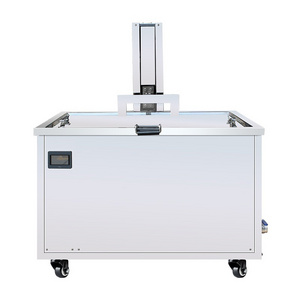 CE Engine Block Carburetor Industrial Ultrasonic Cleaner with Oil filter system+Lifting equipment