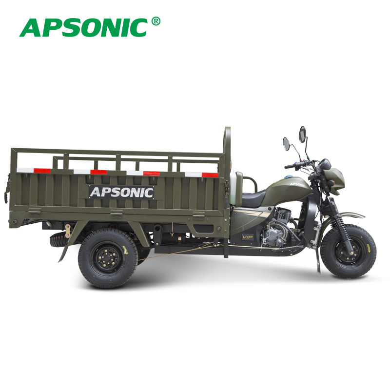 200cc Hot sale three wheel motorised tricycle engine water cooled Chinese cheap price tricycle of Apsonic tricycles