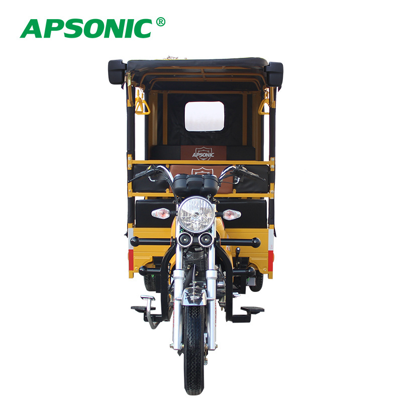 150cc Cheap taxi motor business Passenger trike Three Wheel Taxi bike of APSONIC Taxi tuk tricycles for Africa