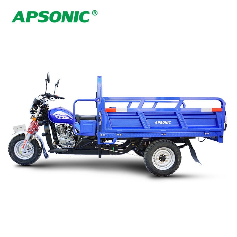 150cc Hot sale three wheel motorised tricycle engine air cooled Chinese cheap price tricycle of Apsonic tricycles