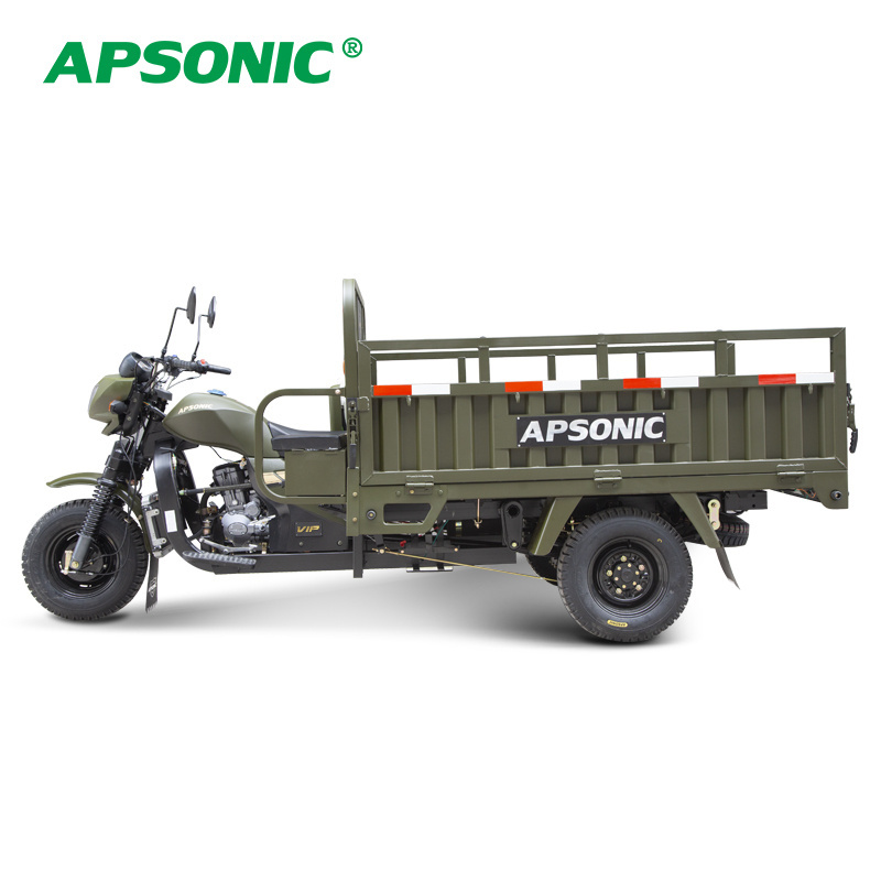 200cc Hot sale three wheel motorised tricycle engine water cooled Chinese cheap price tricycle of Apsonic tricycles