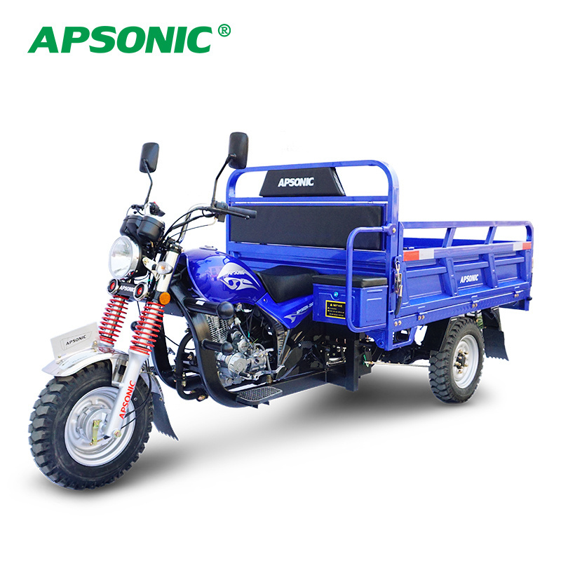 150cc Hot sale three wheel motorised tricycle engine air cooled Chinese cheap price tricycle of Apsonic tricycles