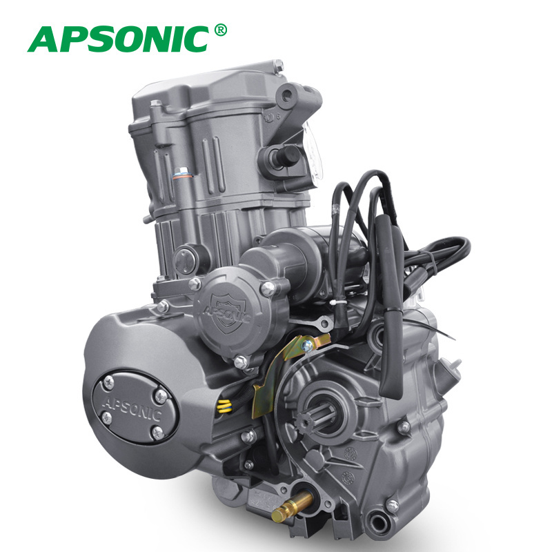 Water-cooled 200CC 4 stroke motorcycle engine parts piston engine assembly for apsonic