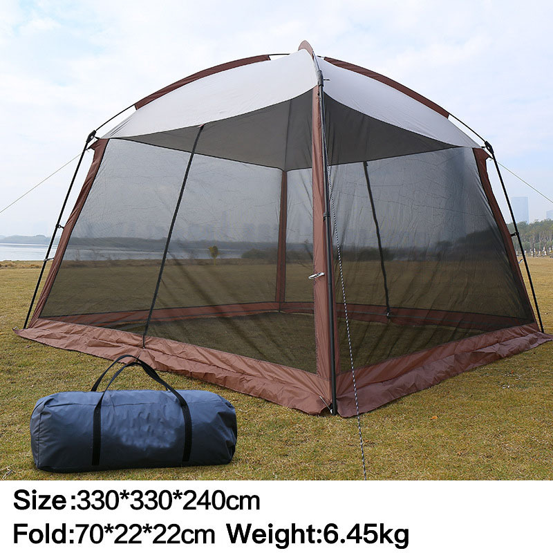 APZ173 Mosquito Protect Sunscreen Pergola Big Size UV Proof Net Beach Outdoor Sunshade Fishing Camping Tent