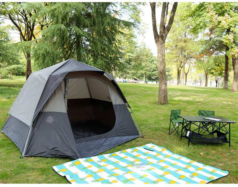 POP-UP Factory Wholesale Hot Sale two layers 2 person APZ018  Automatic Camping Tent