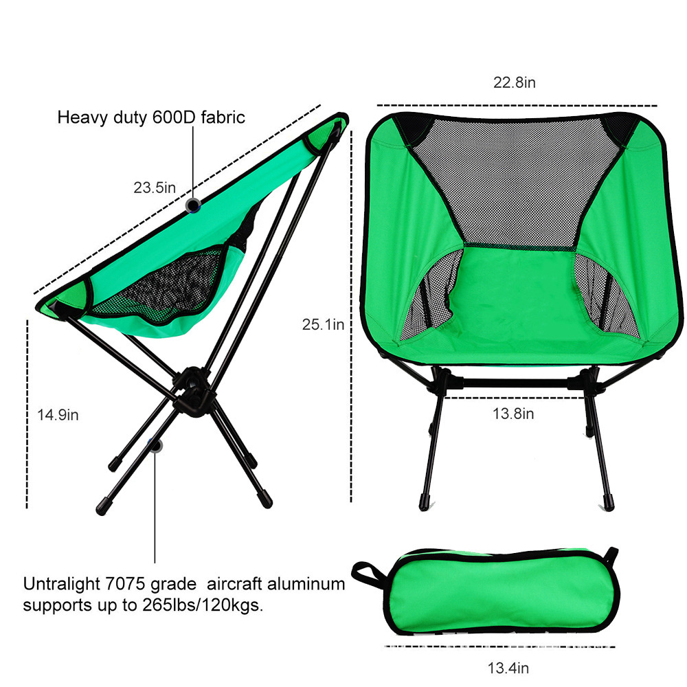 APC033 Factory wholesale can be customized American iron tube space camping chair