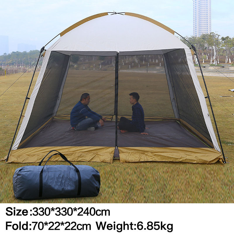 APZ173 Mosquito Protect Sunscreen Pergola Big Size UV Proof Net Beach Outdoor Sunshade Fishing Camping Tent