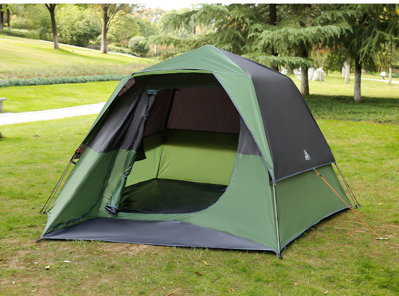 POP-UP Factory Wholesale Hot Sale two layers 2 person APZ018  Automatic Camping Tent