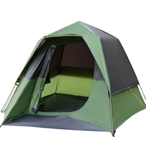 POP-UP Factory Wholesale Hot Sale two layers 2 person APZ018  Automatic Camping Tent