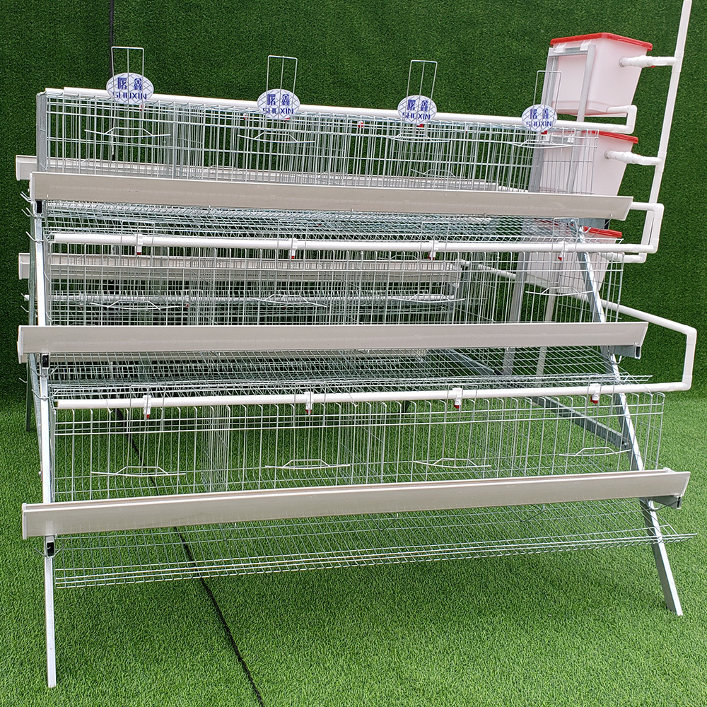 Chicken Layer Cage Manufacturer Poultry Hens Galvanized Chicken Cage For Sale