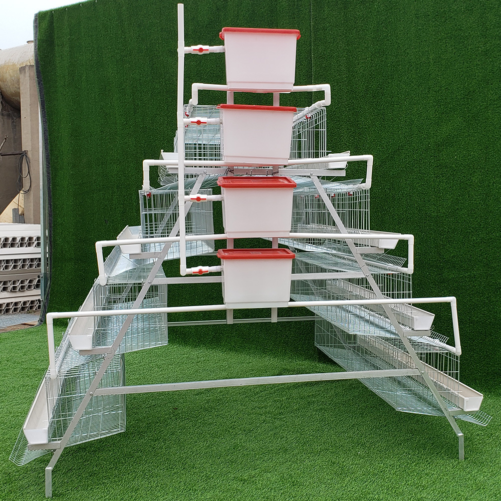 Chicken Layer Cage Manufacturer Poultry Hens Galvanized Chicken Cage For Sale