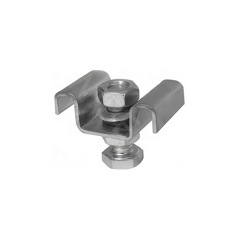 C-Type Mounting Clamp for Office Building Stainless Steel and Mild Steel