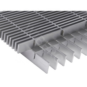 Heavy-Duty Modern Carbon Steel Aluminum Alloy Stainless Steel Grating for Building Walkways Construction Warehouse Structures