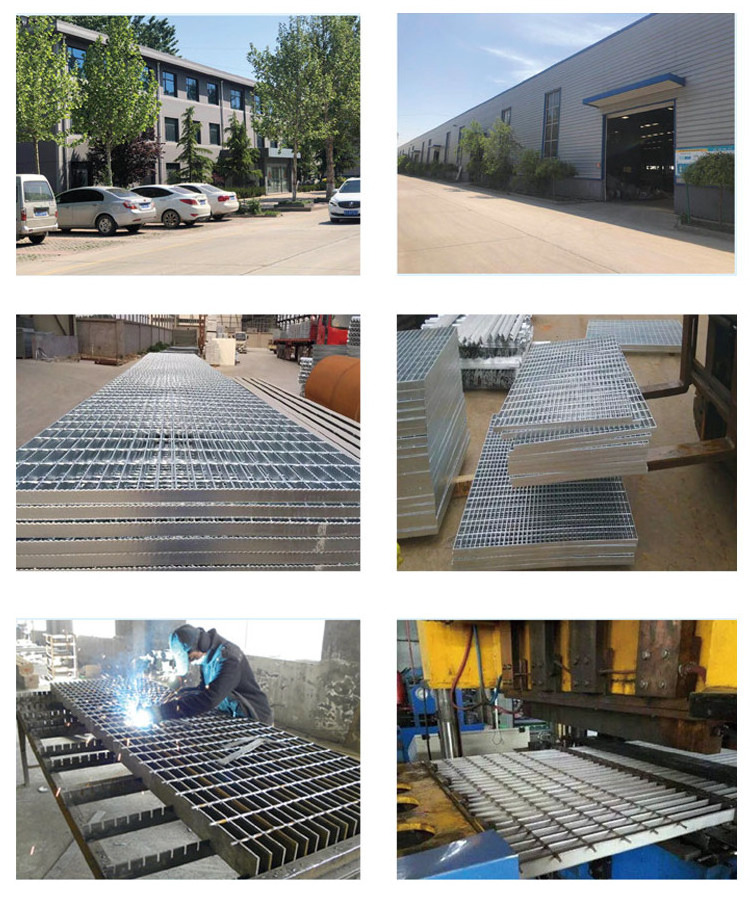 construction materials customized manufacturers heavy duty A 36 Galvanized Tooth type steel grid plate serrated grating