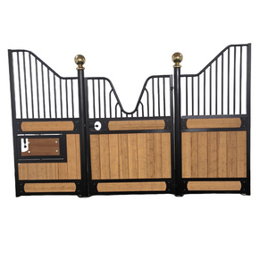 Horse prefabricated horse stables swing horse stall doors for sale