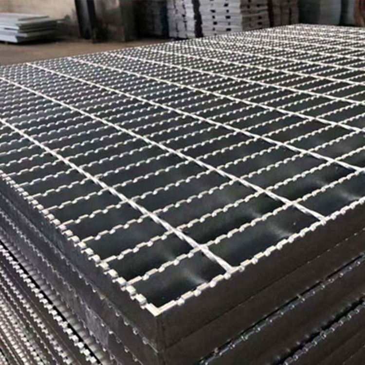 construction materials customized manufacturers heavy duty A 36 Galvanized Tooth type steel grid plate serrated grating