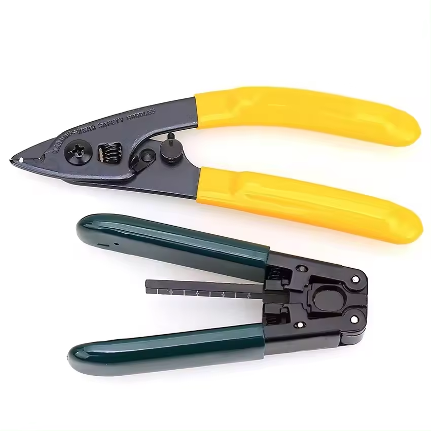 Multi-Functional Fiber Optic Hand Tool Wire Strippers and Cutter