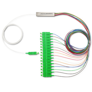 FTTH Micro Steel Tube Type 1x16 SC APC Fiber Optic Plc Splitter