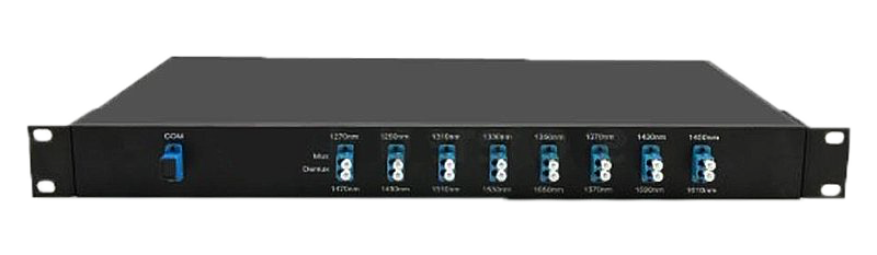 16CH 18CH 1210nm-1610nm Mux Demux 1U Rack Mounted Type Dual Fiber CWDM with LC SC Connector
